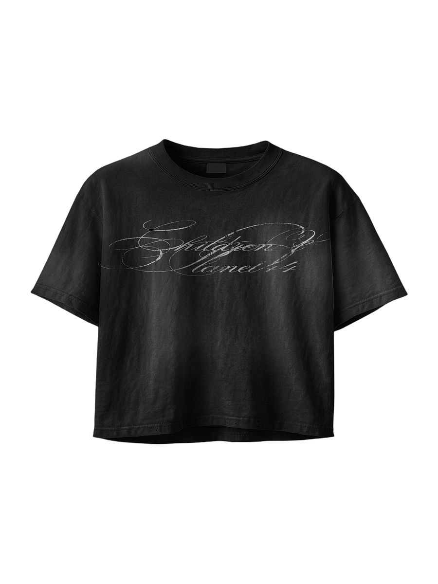Script Tee - Black product image (1)