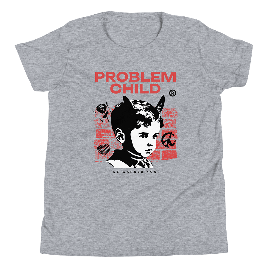 Problem Child | Unisex Bella+Canvas Youth Short Sleeve T-Shirt product image (3)