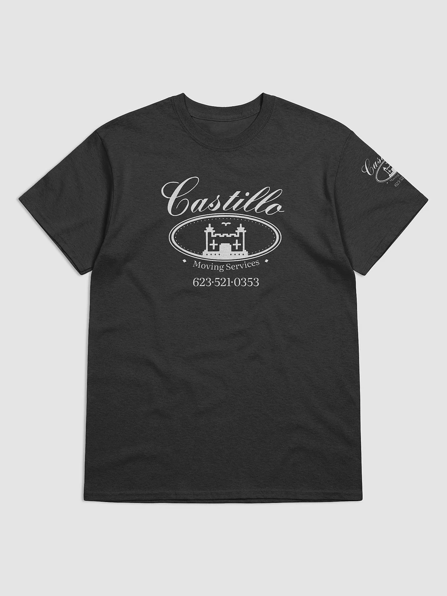 Castillo Moving Services on front and sleeve - Gildan heavyweight tee product image (1)