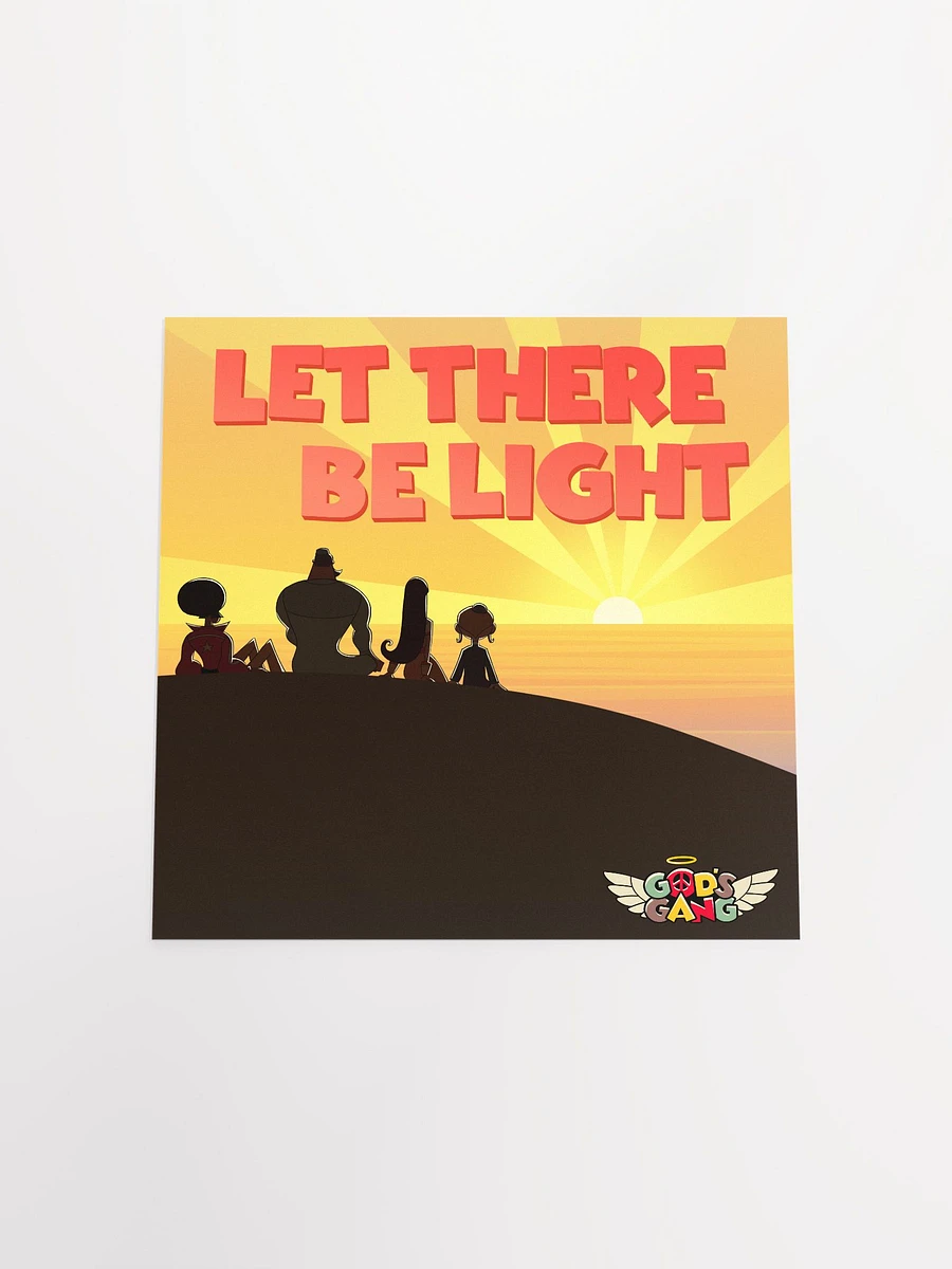 Let There Be Light | God’s Gang Poster product image (4)