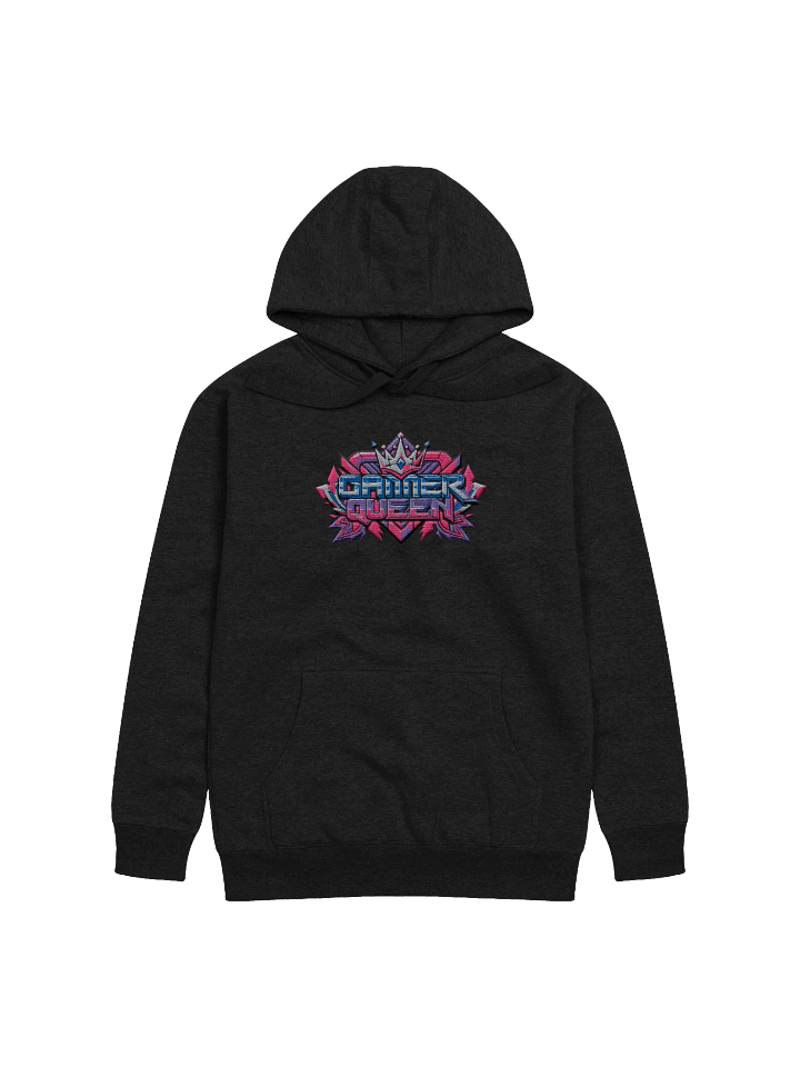 Gamer Queen Center Embroidered Hoodie product image (1)