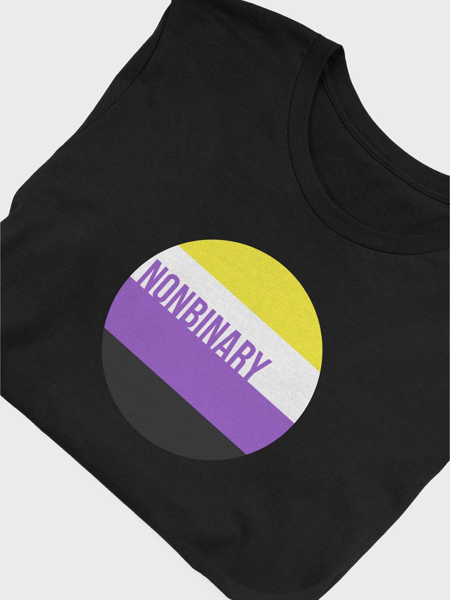 nonbinary pride flag t-shirt product image (5)