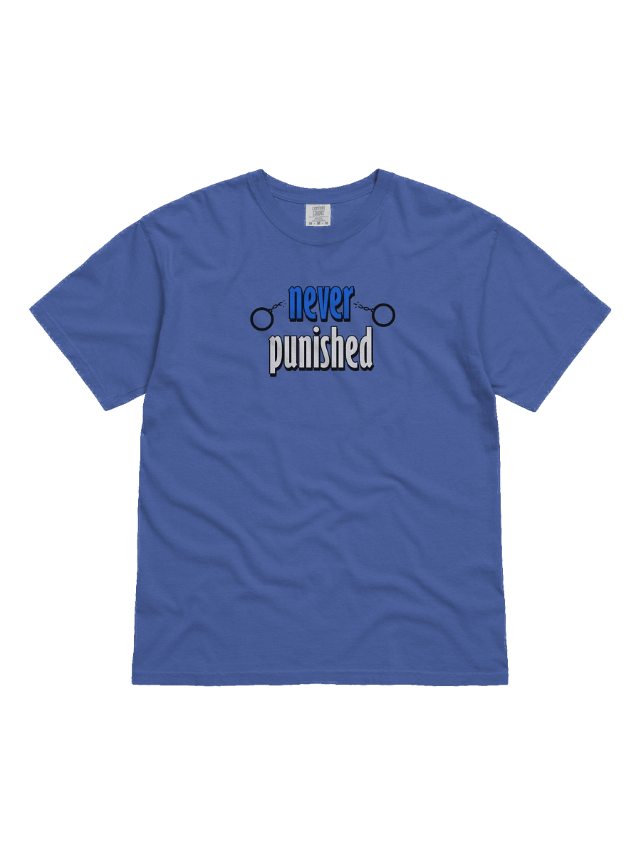 Never Punished Comfort Tee (Blue) product image (2)