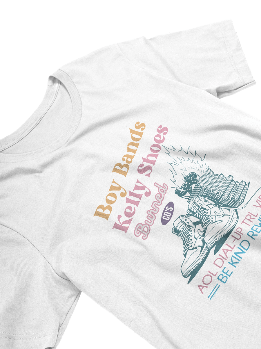 [BJ Designs] 90's Nostalgia Unisex Graphic Tee product image (3)