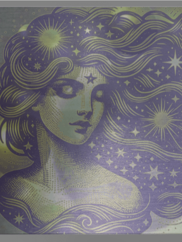 Venus Orbiting Metal Print product image (2)