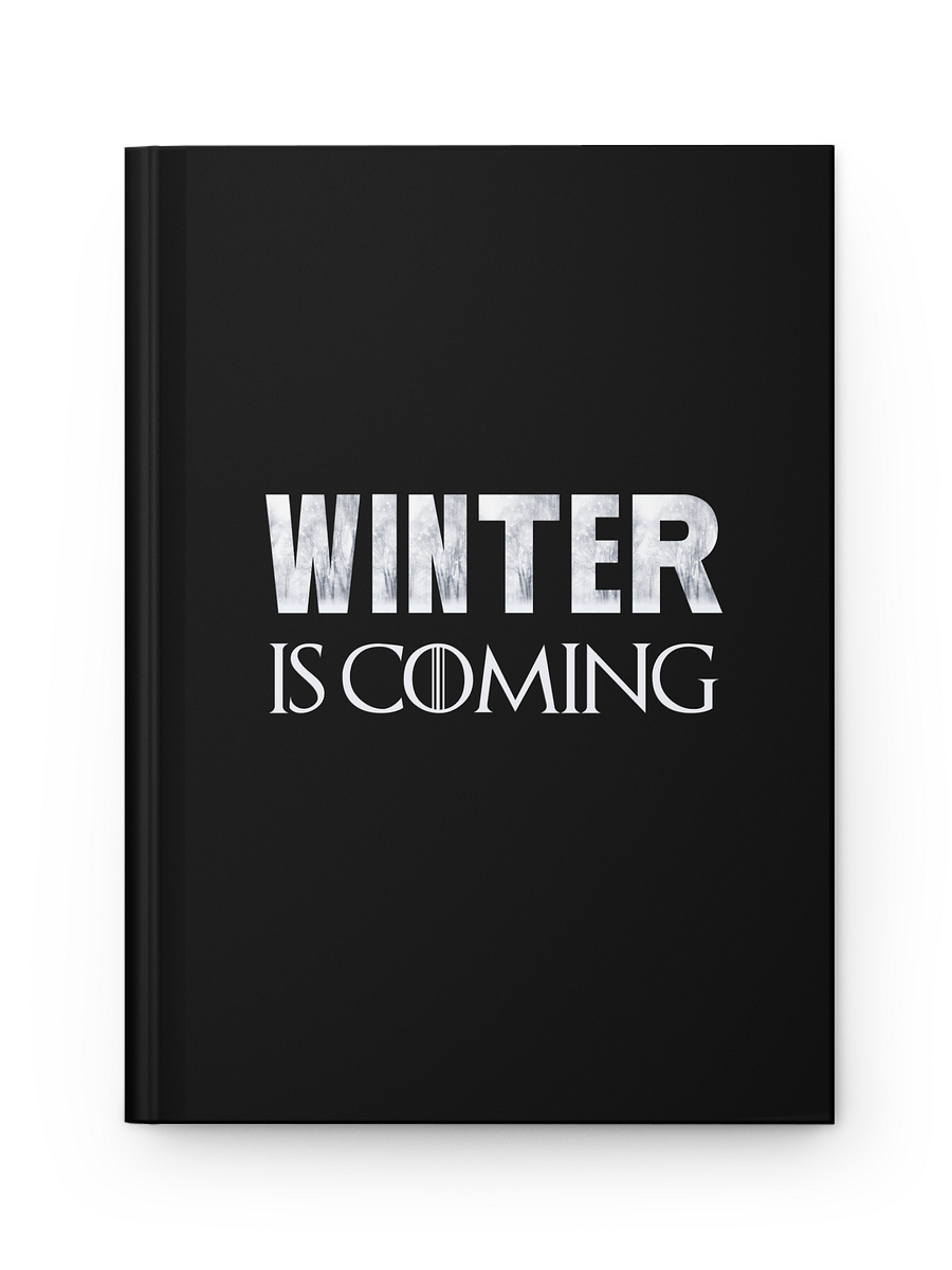 Winter Is Coming Hardcover Notebook – Fantasy-Inspired Journal product image (6)