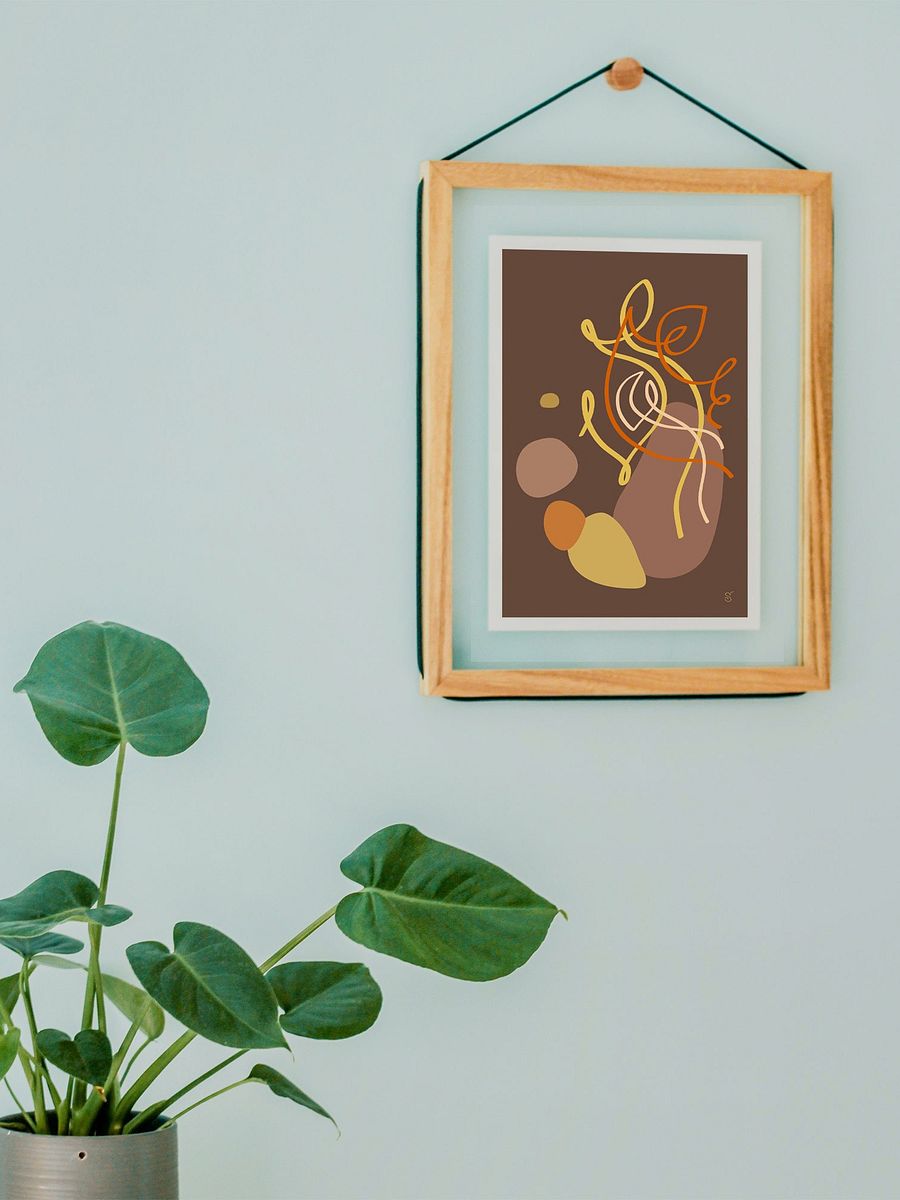 Vibrant Matte Poster Prints - Abstract Image No. 5 product image (14)