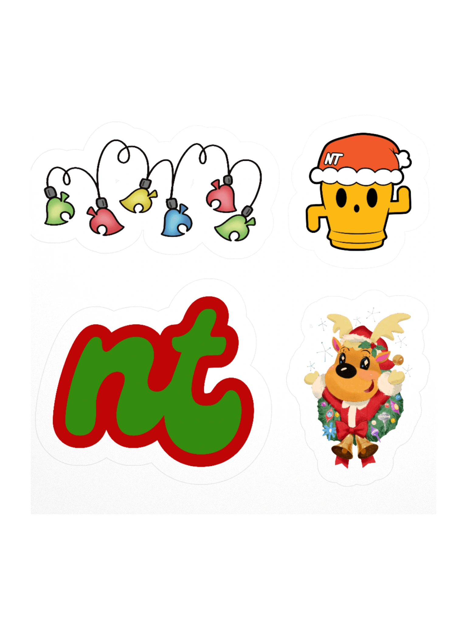 NT Holiday Sticker Sheet product image (1)