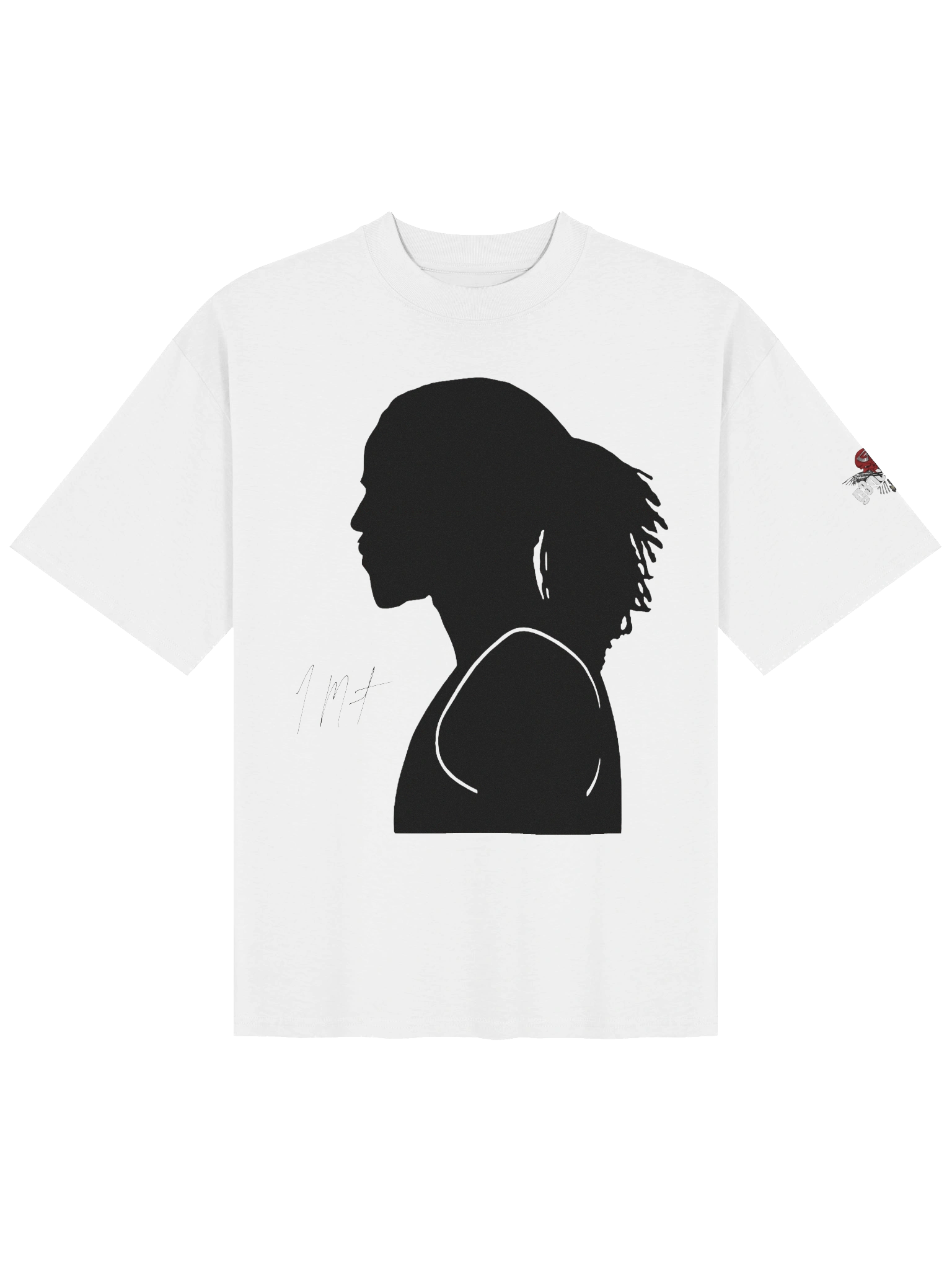 Ja Morant Silhouette Fan Art Oversized T-Shirt product image (1)