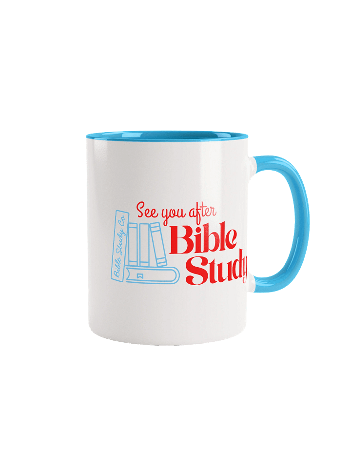 Bible Study Mug - Blue product image (1)
