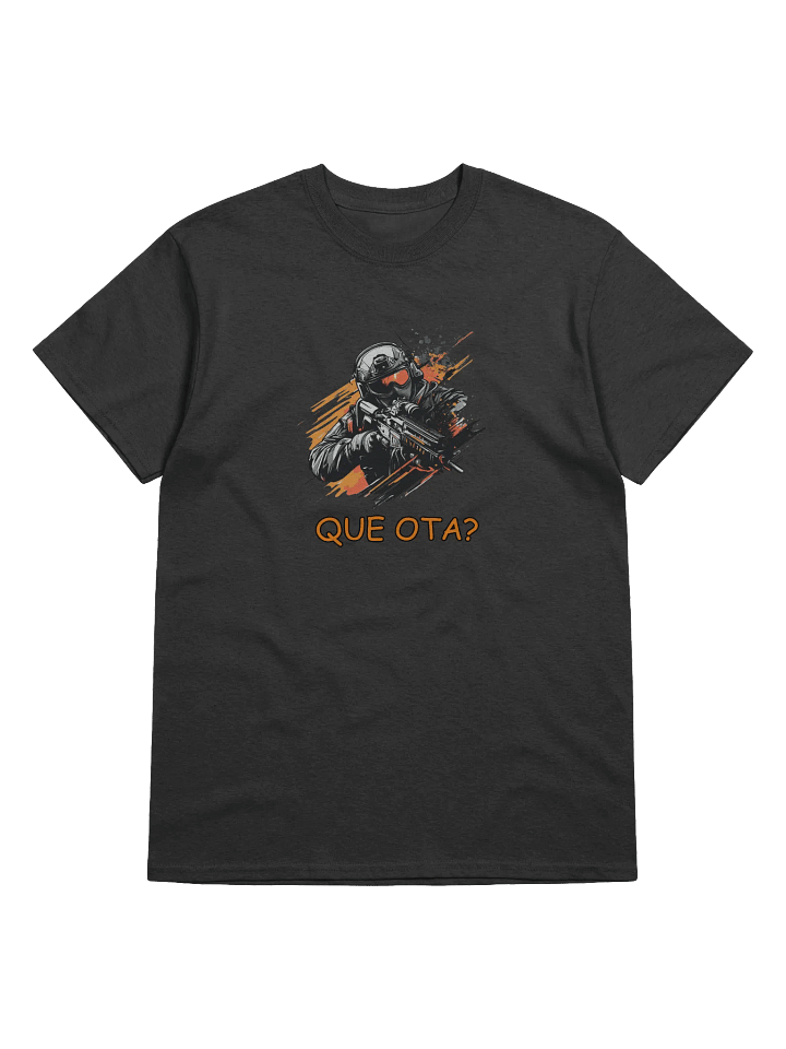 "Que ota?" Heavyweight Printed Tee product image (1)