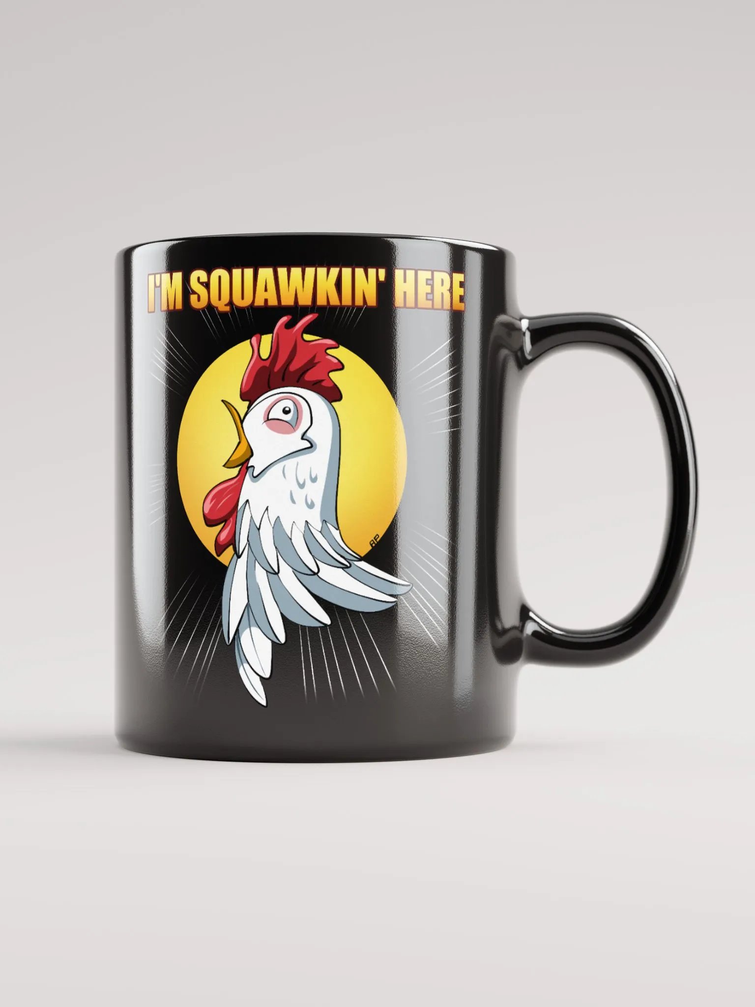 I'm Squawkin' Here (Closeup) - Mug product image (6)