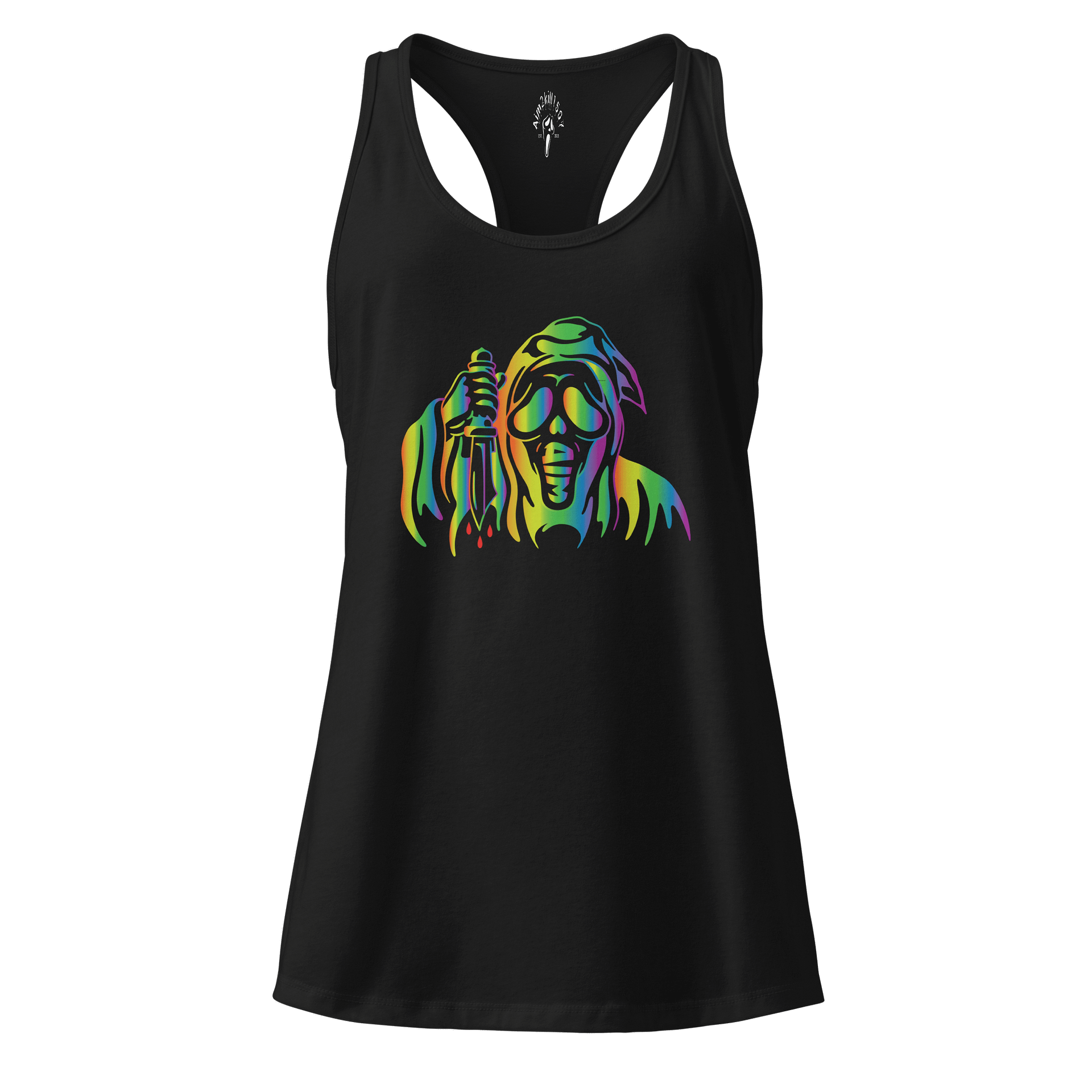 Rainbow Ghost Ladies Tank product image (1)