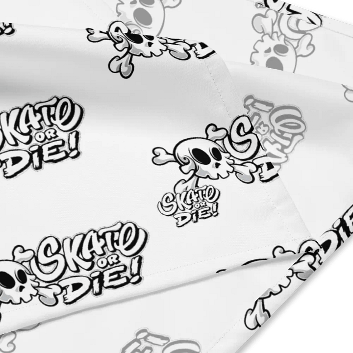 Skate Or Die! Bandana Men's (White) product image (4)