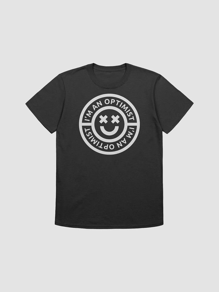 GX I'm an Optimist Basic Tee White Logo product image (3)