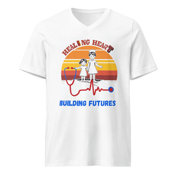 Healing Heart V-Neck Tee product image (5)