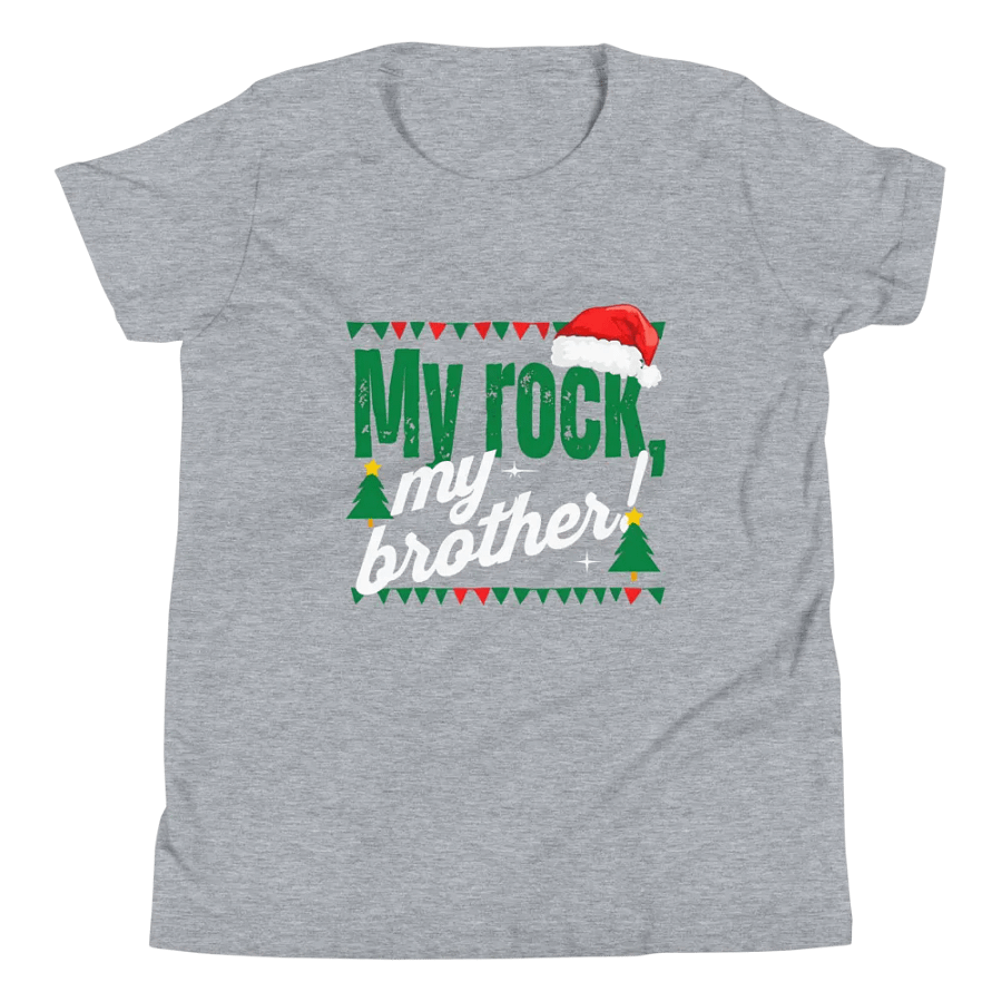 Santa Hat Rock Youth T-Shirt product image (4)