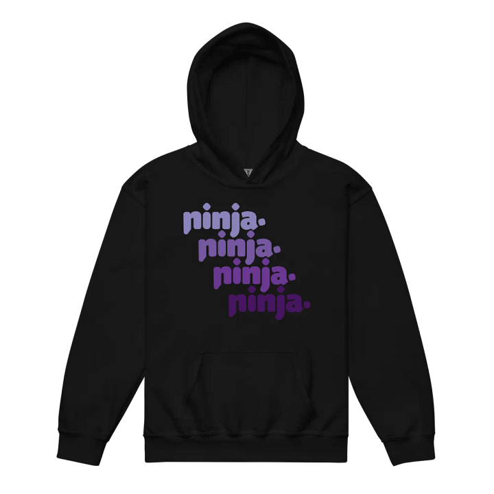 Purple Quad Ninja Kids Hoodie product image (1)