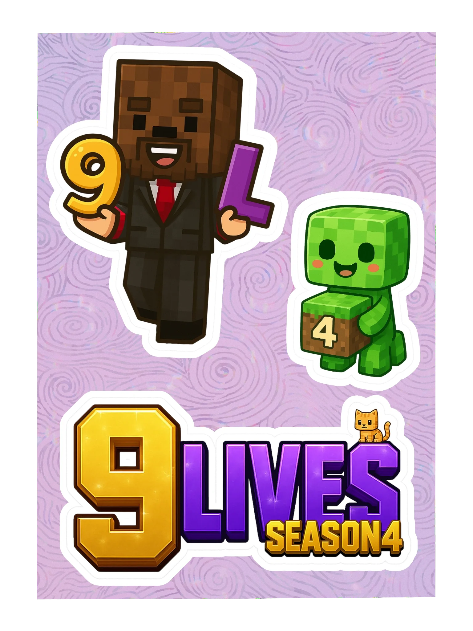 9LS4 OvergrownChewie Sticker Sheet product image (1)