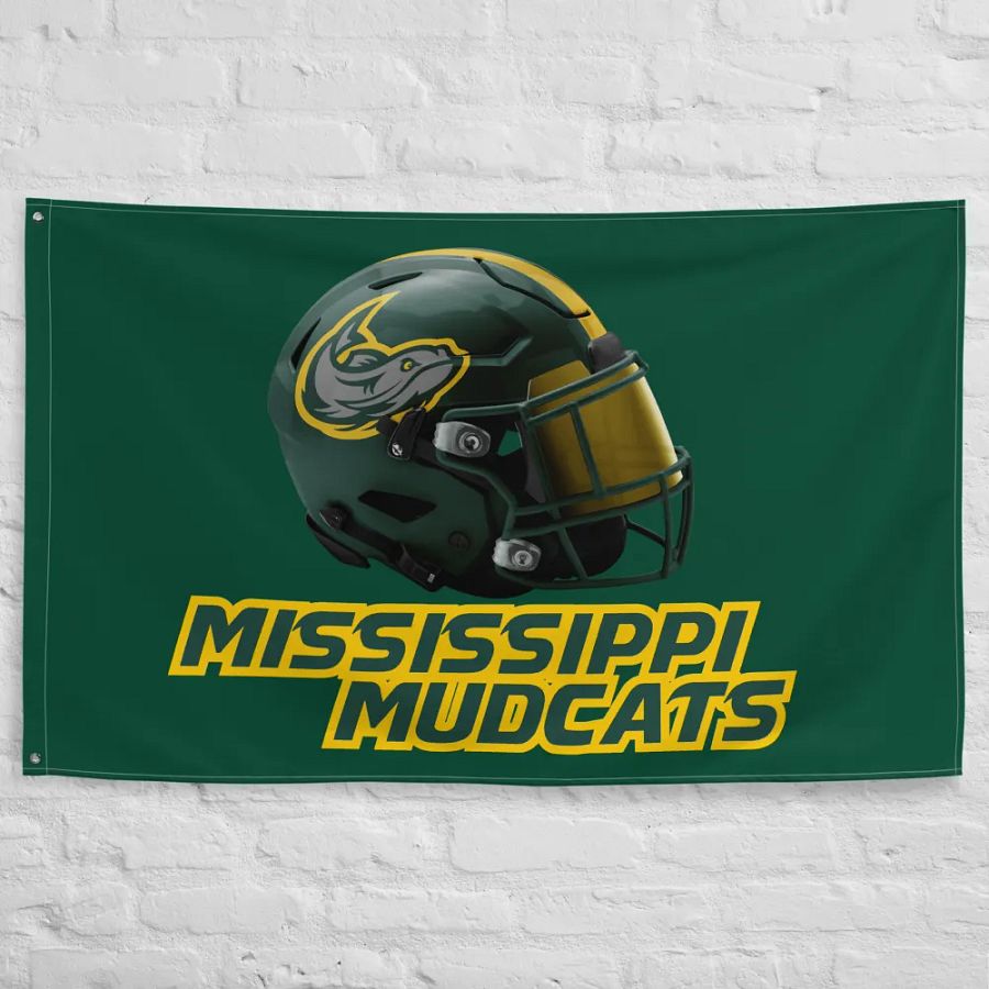 Mississippi Mudcats Team Flag product image (10)