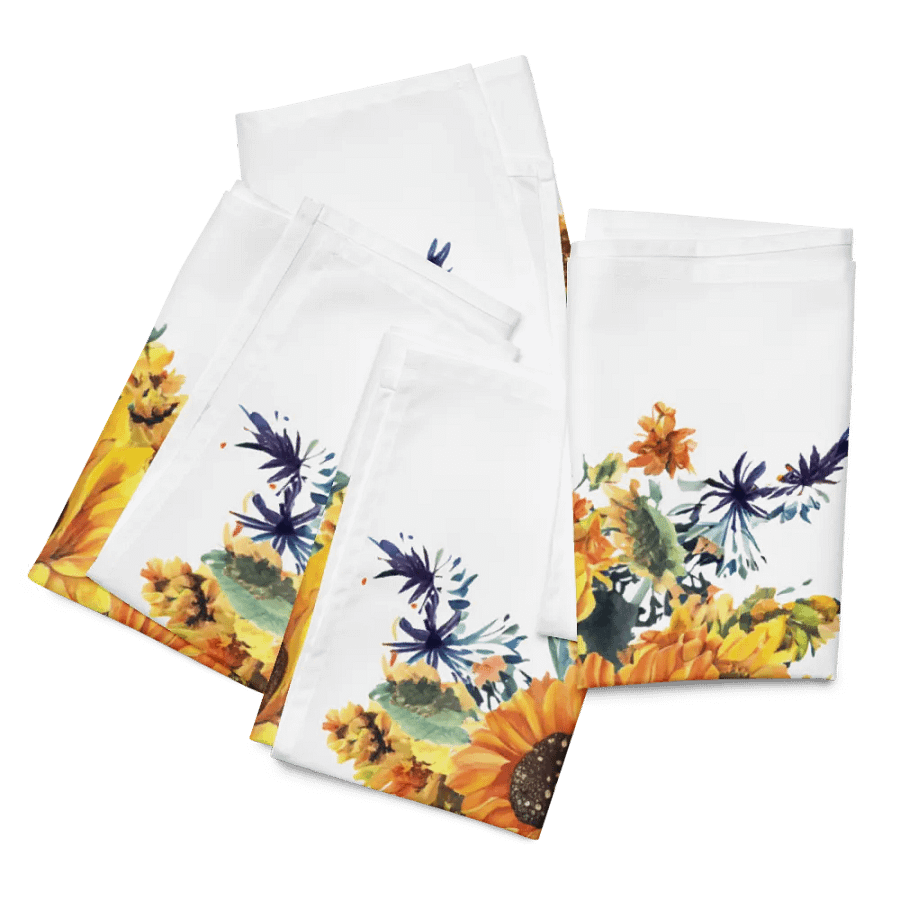 Sunflower Bloom Cloth Napkin Set product image (10)