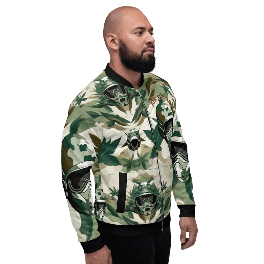 Bomber Jacket by Sublicolor 144 /Air Force Camoflage Green product image (5)
