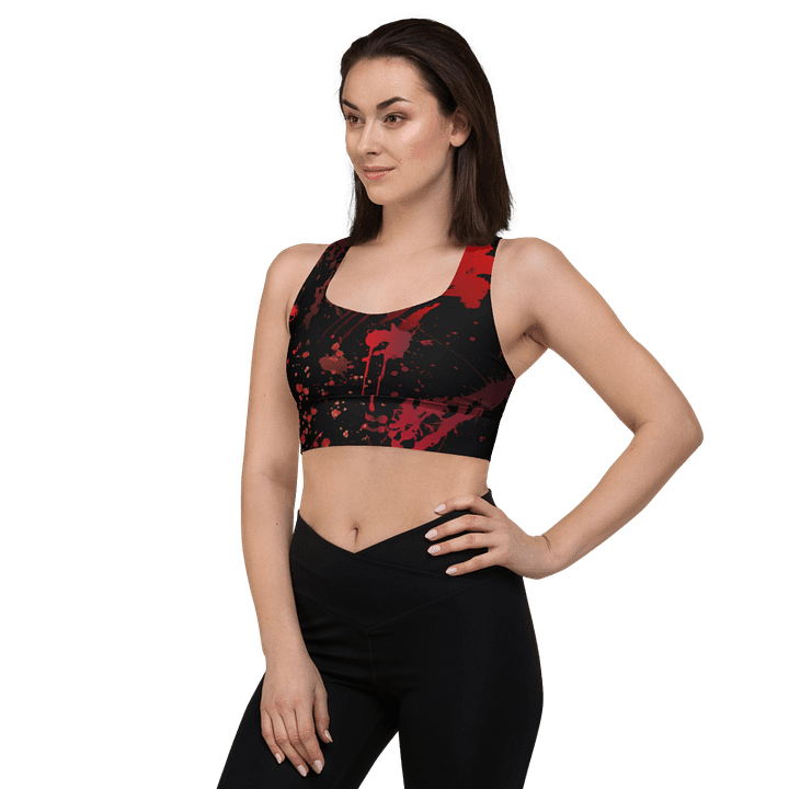 Rogue Splatter Claw Longline Sports Bra product image (2)