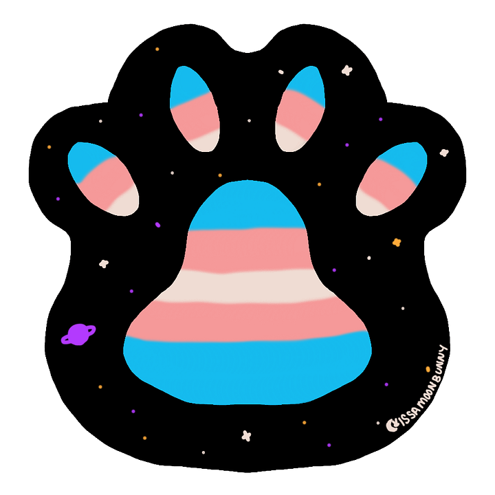 Trans Pride is Paw-some! product image (1)