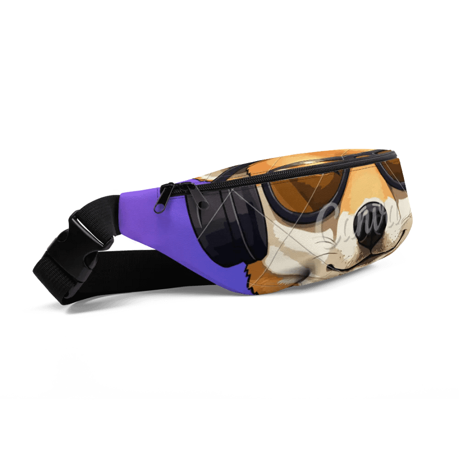Cool Canine All-Over Fanny Pack product image (4)