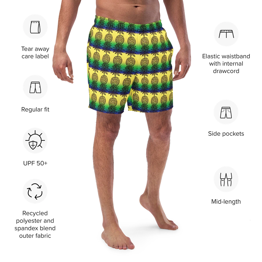 Upside Down Pineapples Swimming Trunks product image (20)