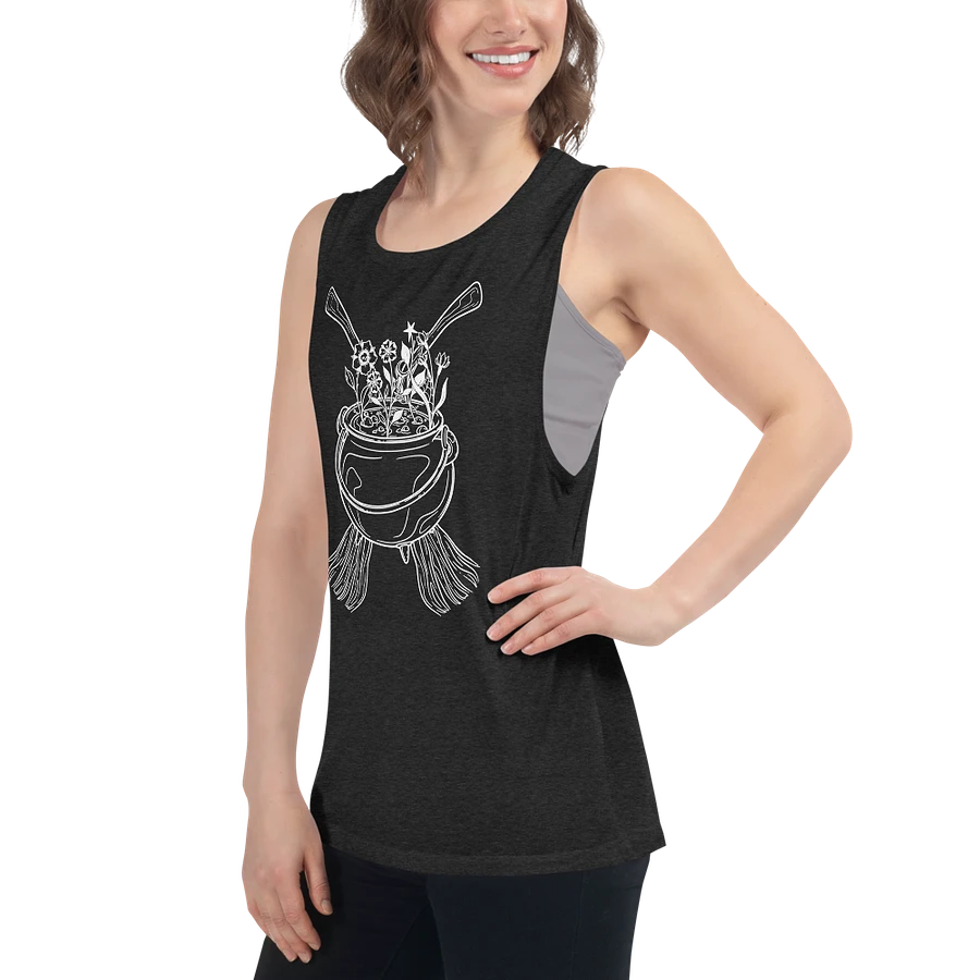 Henbane Coven Crest Bella+Canvas Women's Flowy Muscle Tank product image (6)