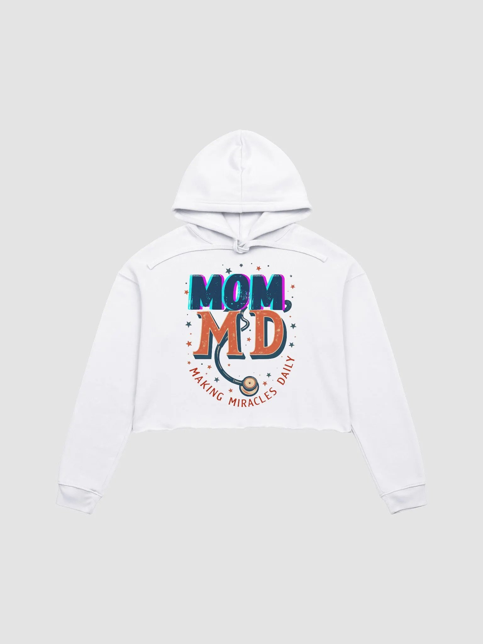 MOM MD, Miracle Maker Crop Hoodie product image (1)