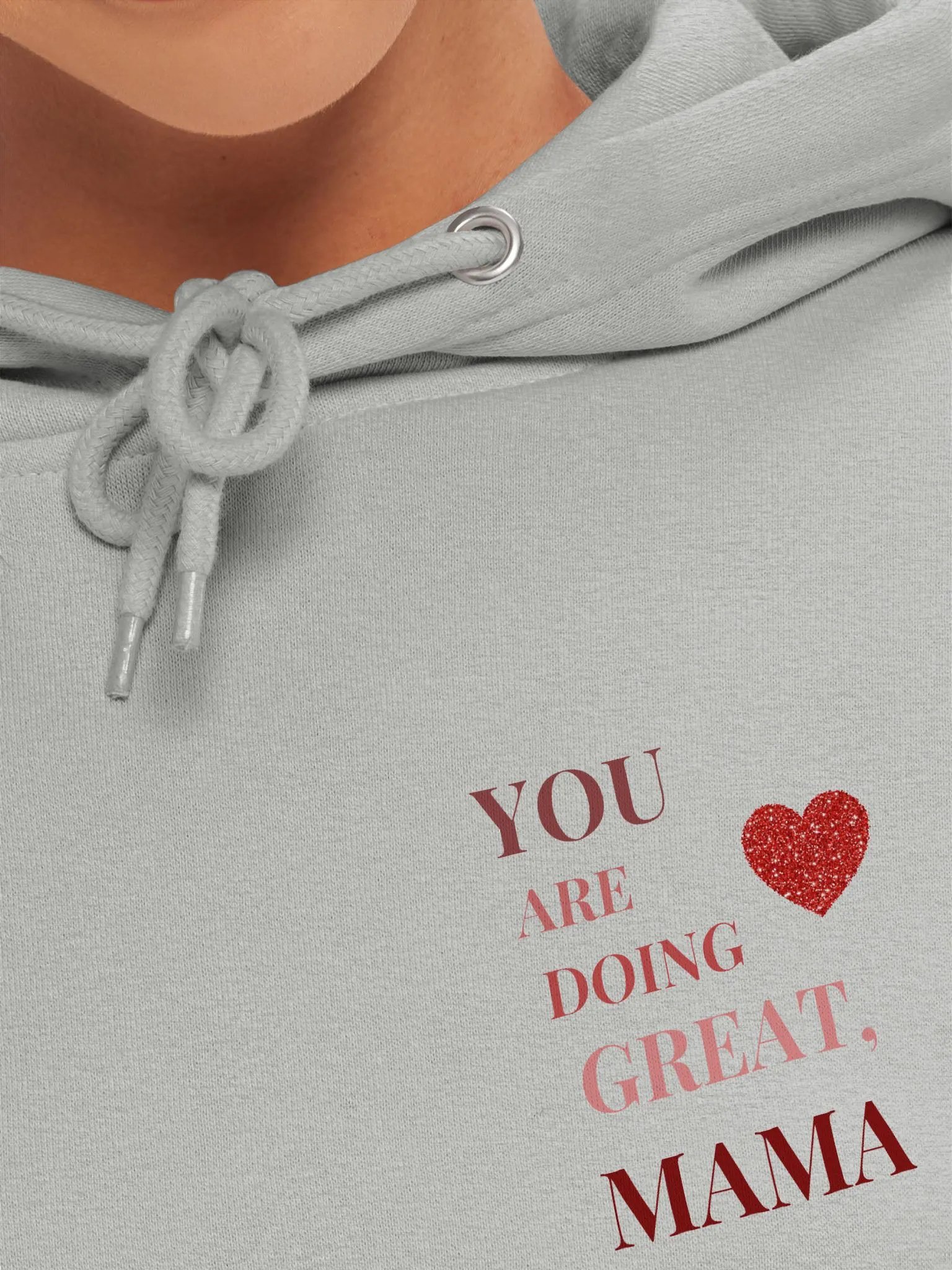 Glittery Mama Love Hoodie product image (27)