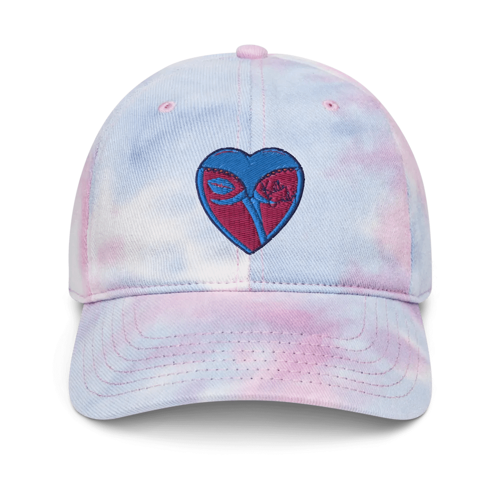 HOT BOX FAM KILLA EMMY COTTON CANDY HEART BUTT HAT product image (3)