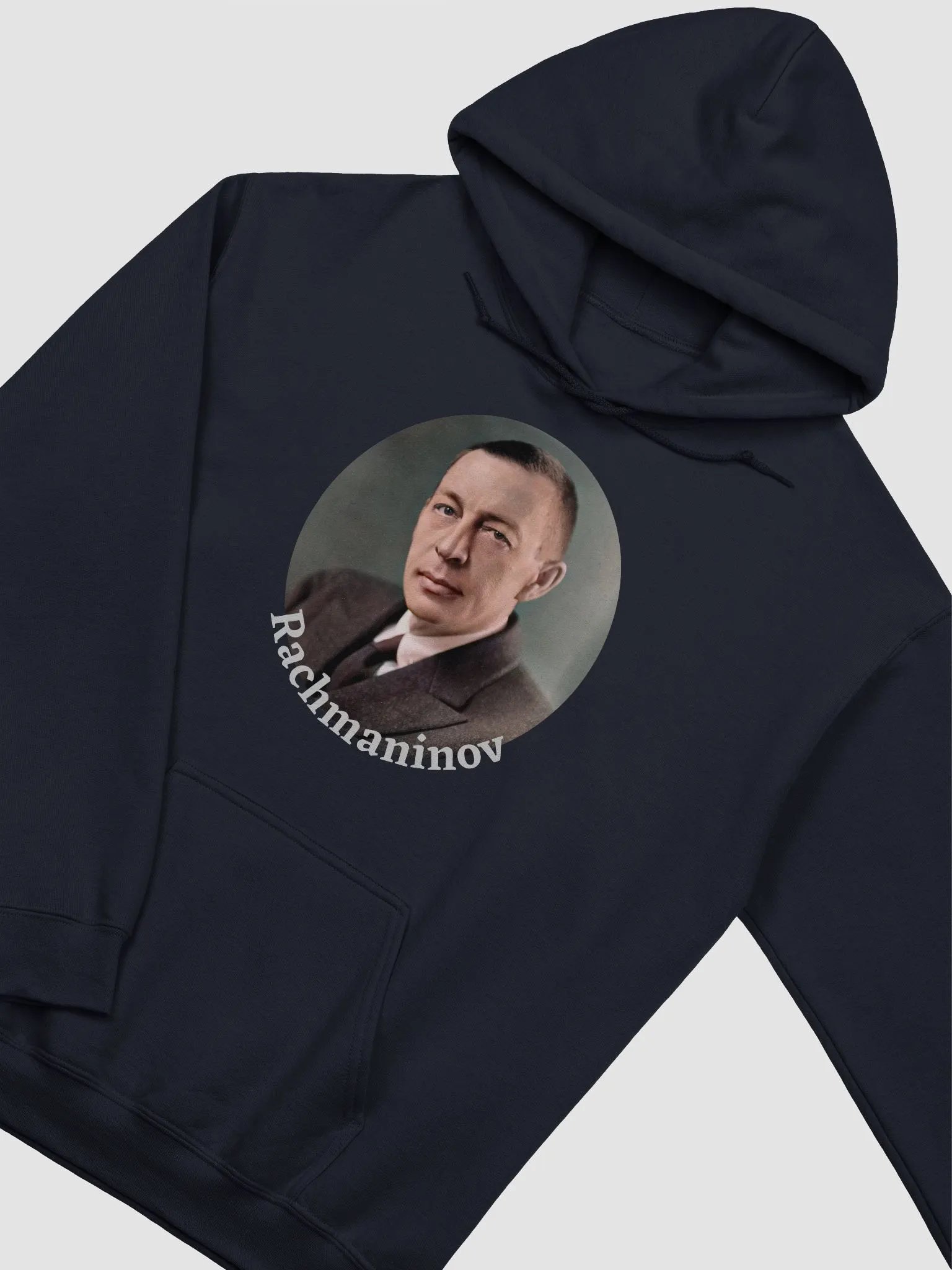 Sergej Rachmaninov - Colorized Portrait | Hoodie product image (2)