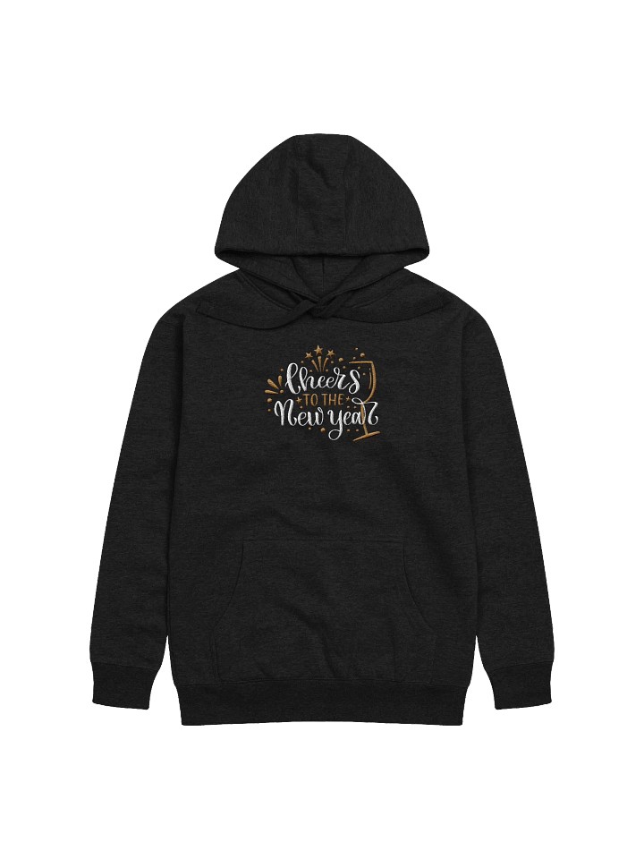 New Year Cheers Embroidered Unisex Premium Hoodie product image (1)