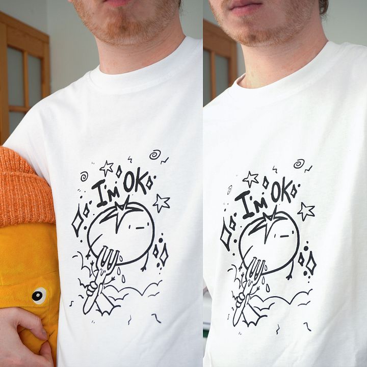 I'M OK T-Shirt White product image (1)