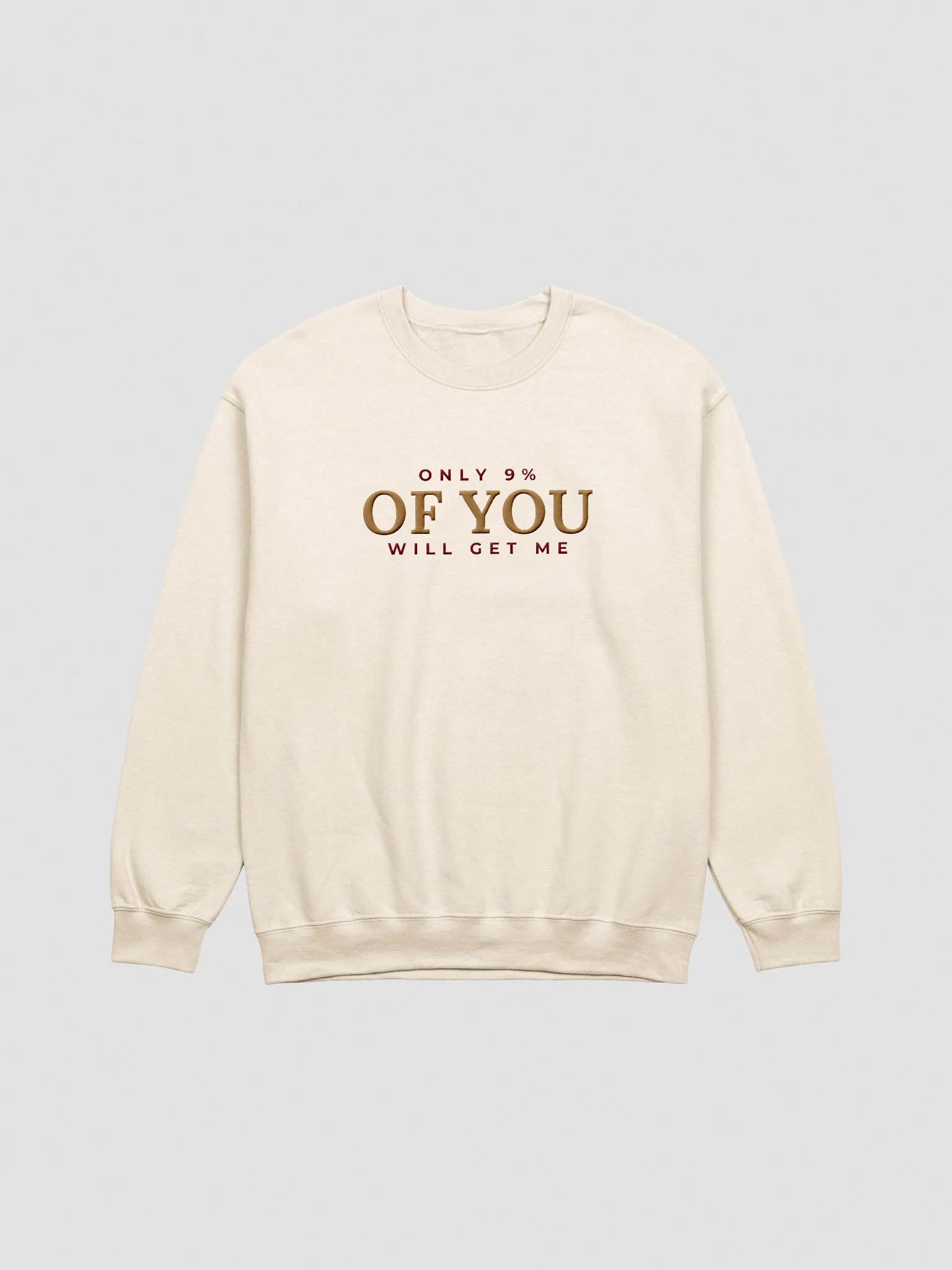 Only 9% Human Design Manifestor Embroidered Sweatshirt product image (3)