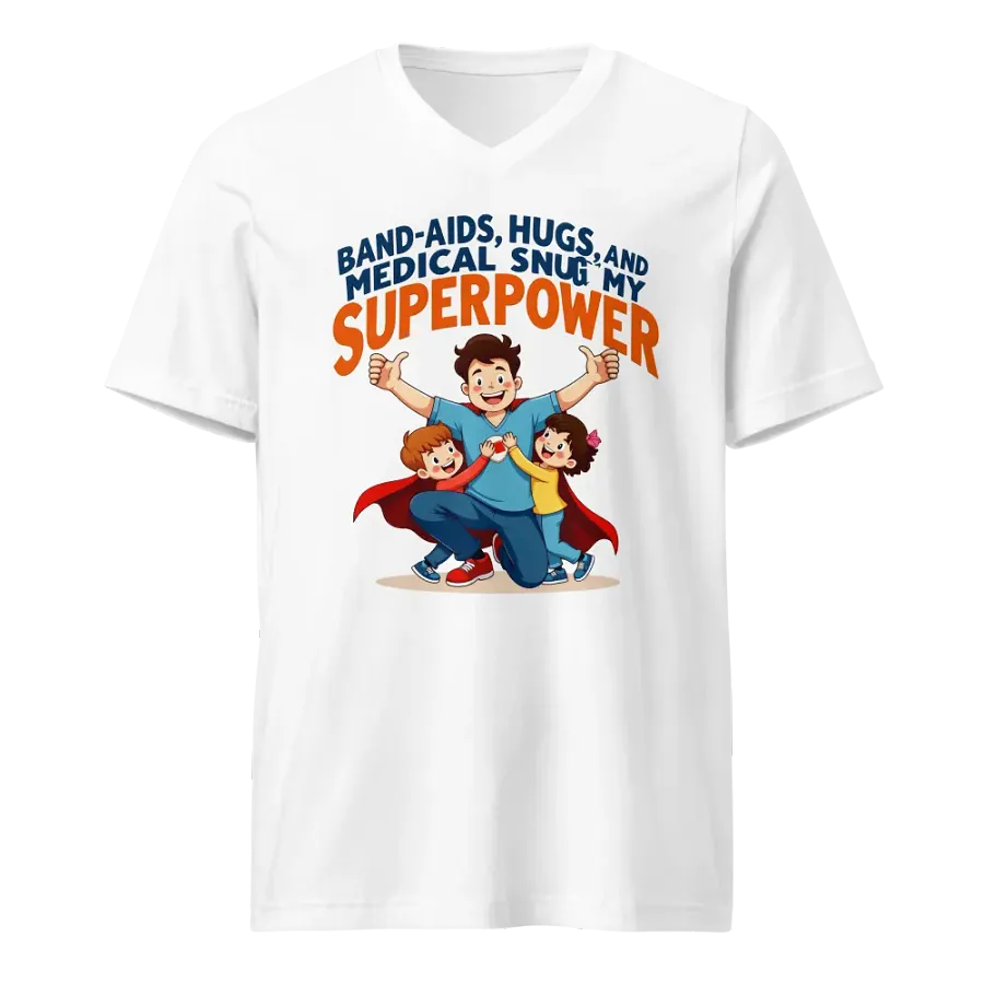 Superhero Medical Guardian V-Neck Tee product image (1)