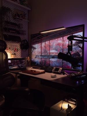 Happy Saturday! Don’t mind the light off and mouse out of place 😂 The best setups are the imperfect ones! 💻✨ Anyone playing the Battlefield 6 beta this weekend? 🤔  For more content like this, follow @giosgearguide and explore giosgearguide.com for gear reviews, tech tips, creator tools, resources, and more.  🏷️: desk setup, gaming setup, cozy gaming, ambient lighting, workspace inspo, home office, tech gear, productivity space, gamer room, aesthetic desk, weekend vibes, quirky desk, room setup ideas  #desksetup #pcsetup #gamingsetup #cozygamingsetup #cozydesk