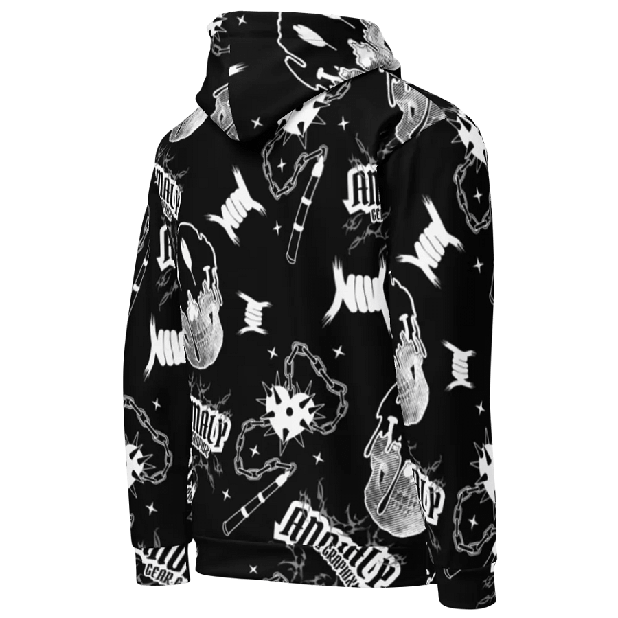Anomaly All Over Unisex Black Hoodie product image (5)