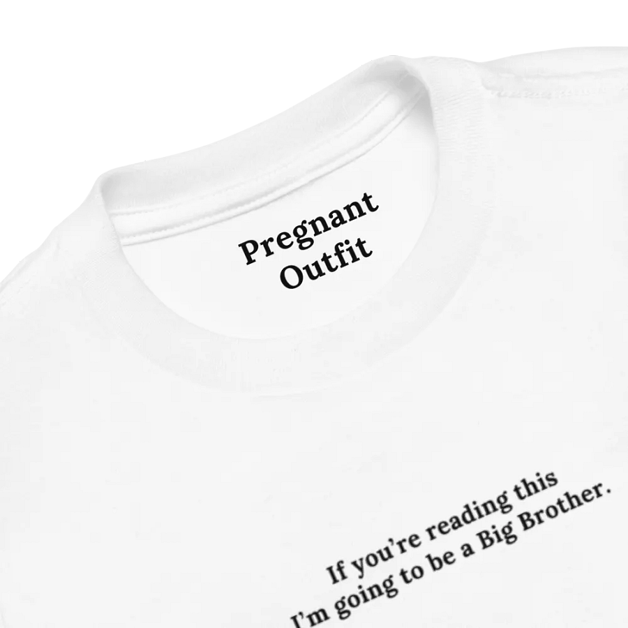 Big Brother To Be - Toddler T-shirt Light Color product image (21)