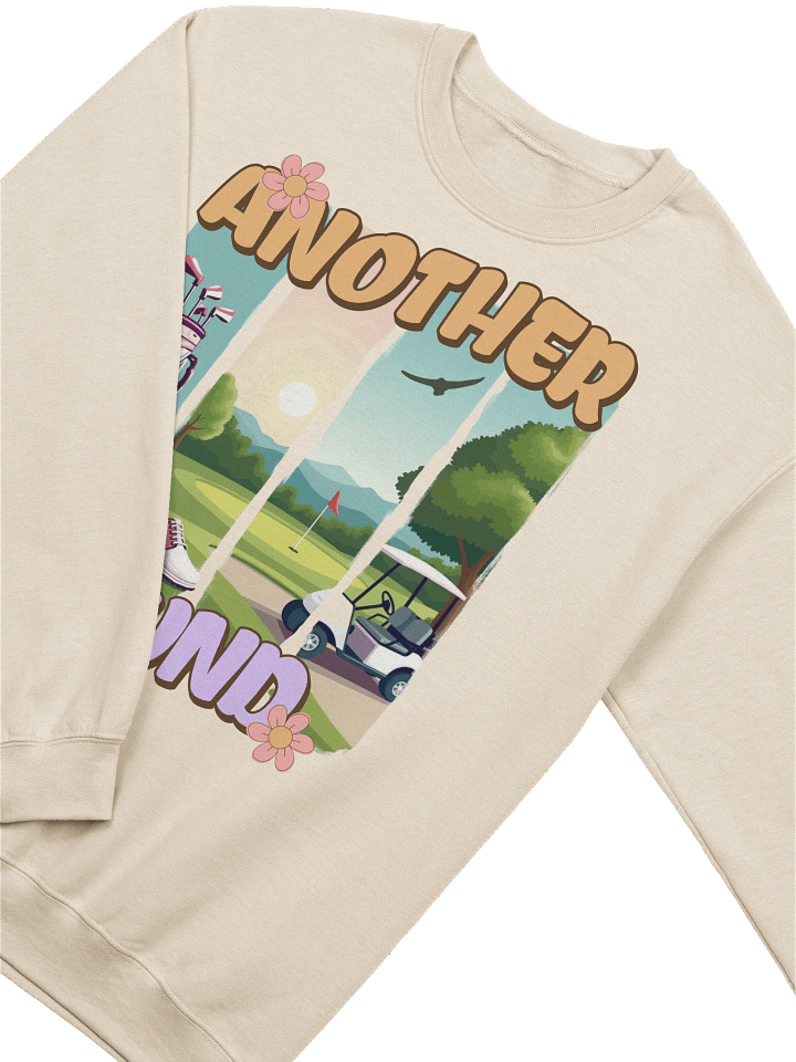 Another Round Golfing Sunset Crewneck Sweatshirt product image (20)
