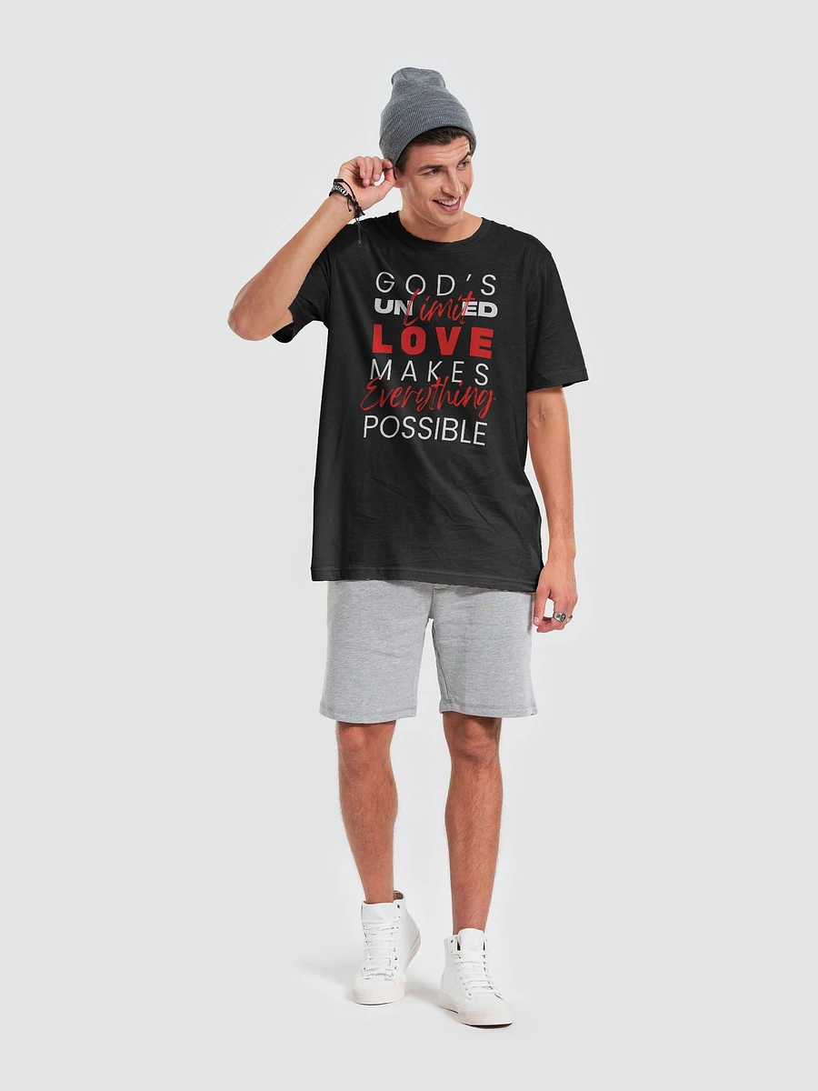 God's Unlimited Love Makes Everything Possible T-Shirt product image (6)