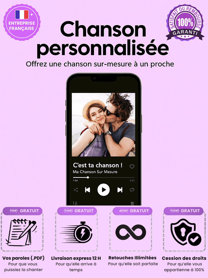 Ma chanson sur mesure product image (1)