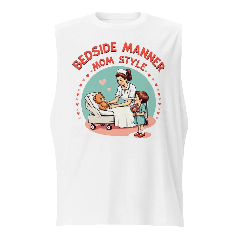 Mom-Style Bedside Manner Muscle Tank product image (5)