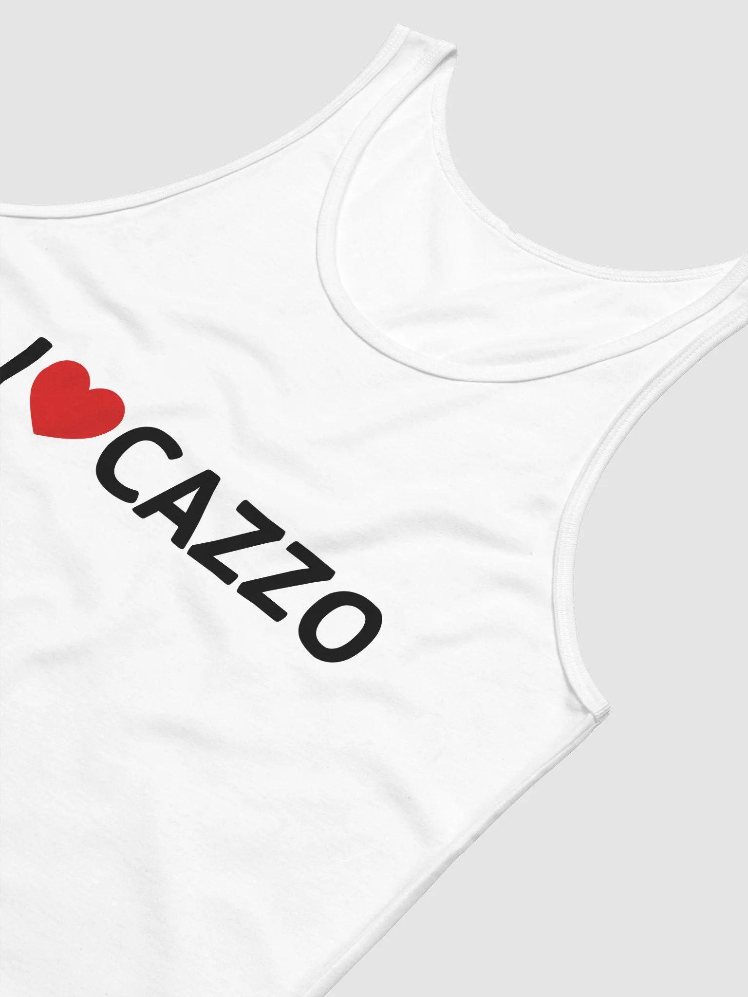I ♥️ Cazzo tanktop light product image (6)