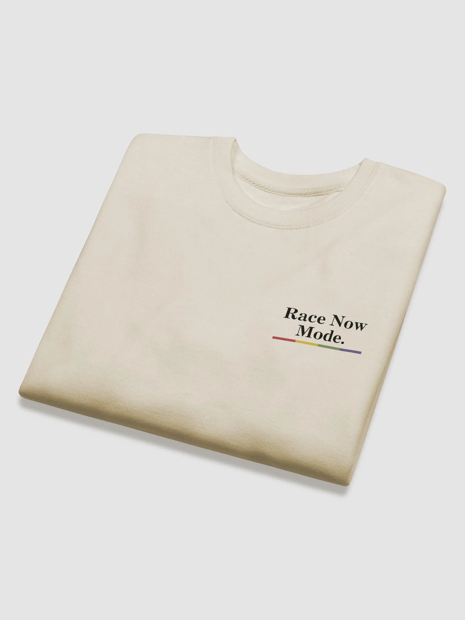 race now mode sweatshirt blacked out (65% cotton) product image (1)