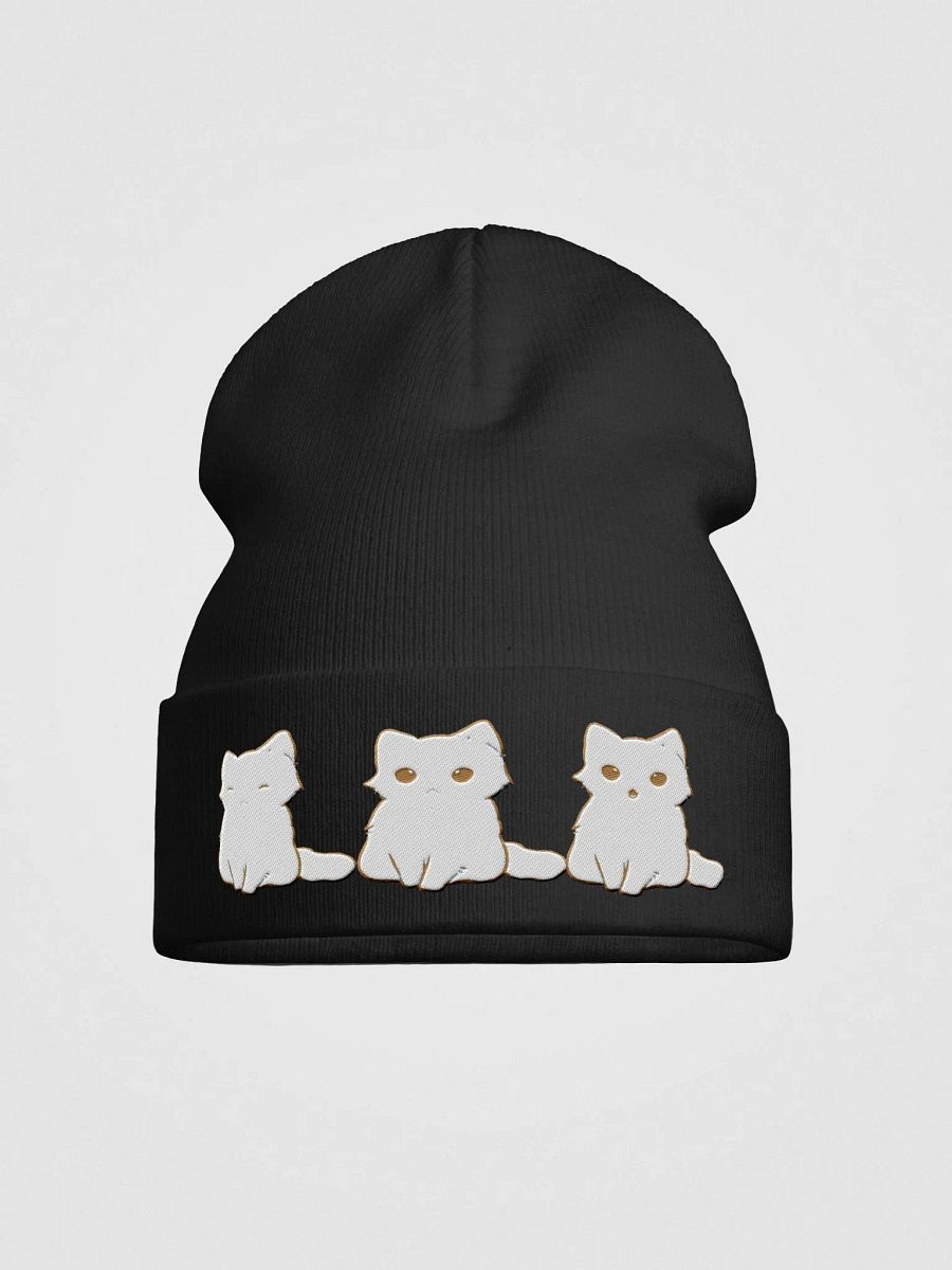 Whimsical Kitties Knit Beanie product image (1)