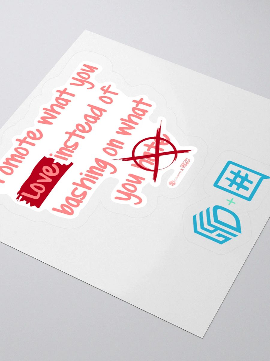 Promote What You Love Stickers product image (8)